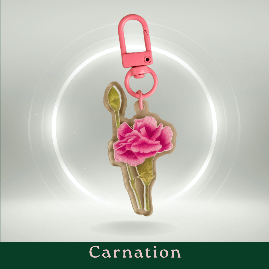 Birthflower Keychains