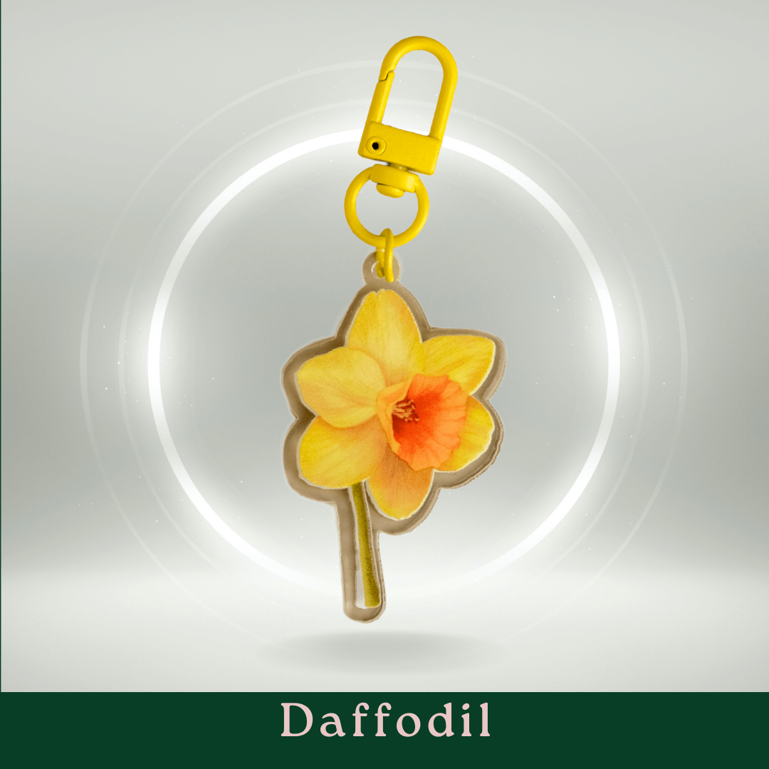 Birthflower Keychains