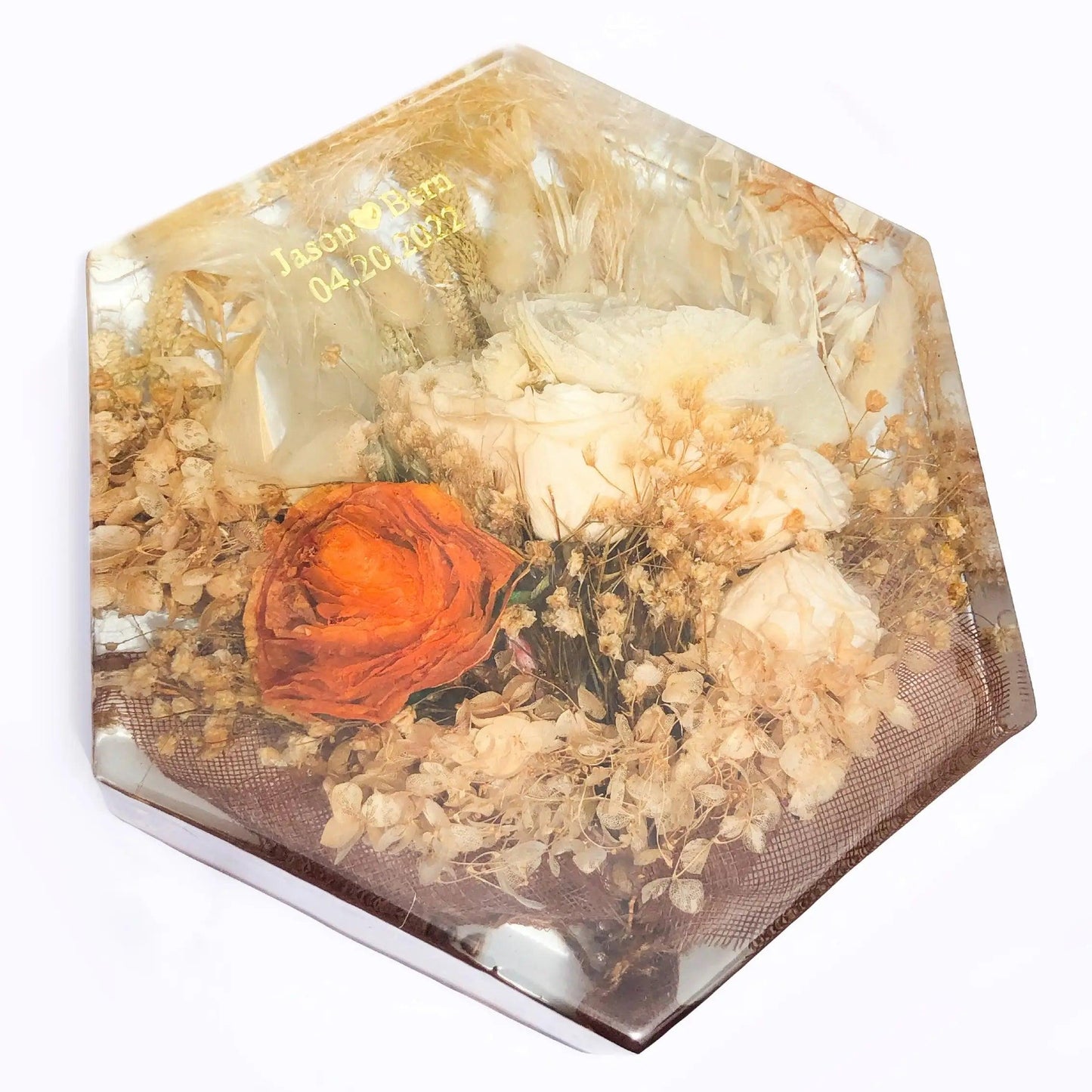 Hexagon Block Flower Preservation - Gawang Diwa