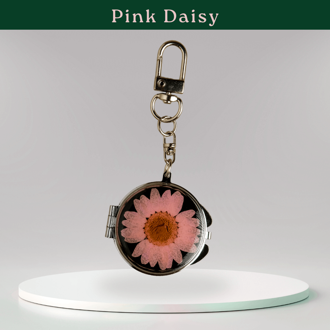 Forever Daisy Pocket Mirrors - Round & Heart Shapes