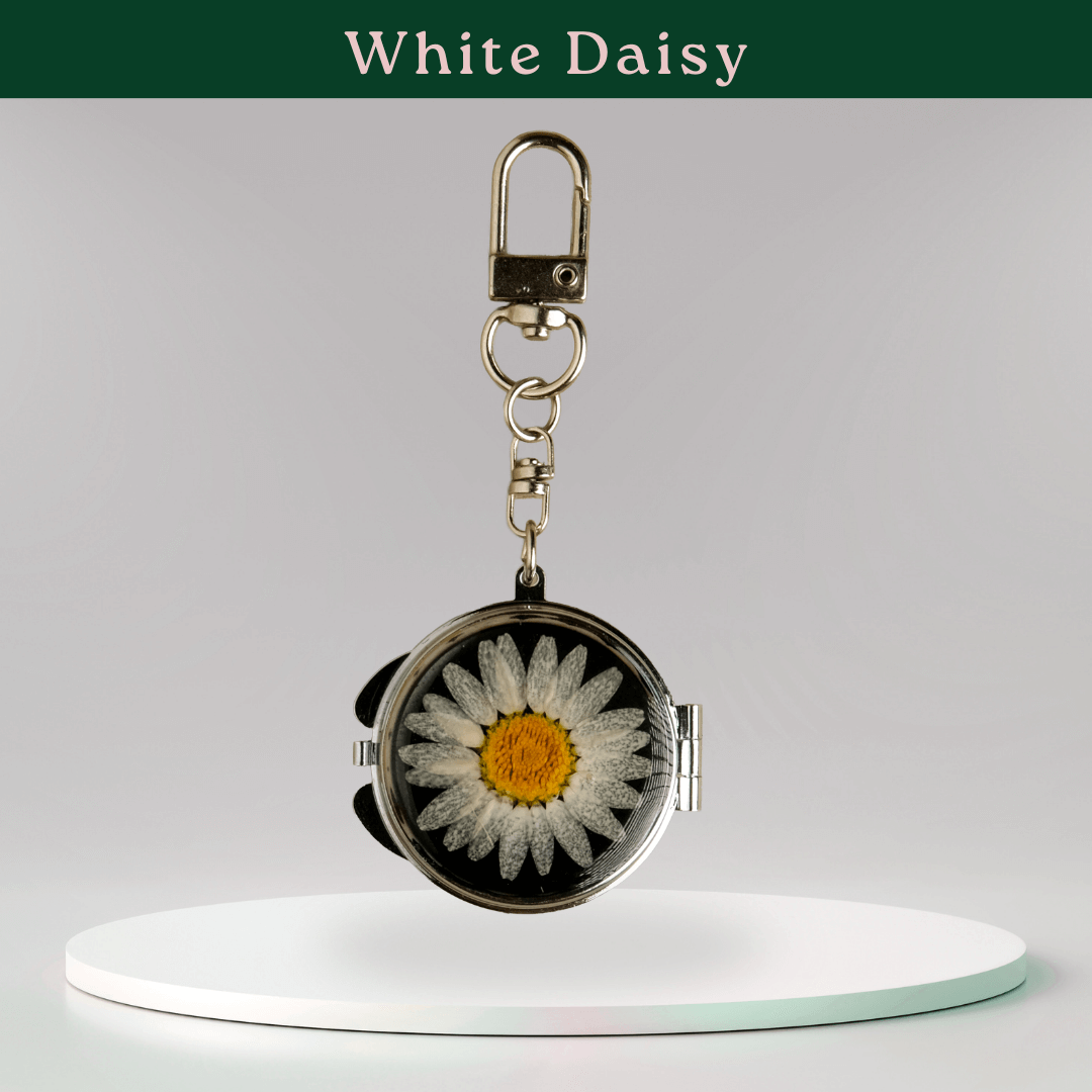 Forever Daisy Pocket Mirrors - Round & Heart Shapes