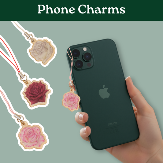 Floral Phone Charm