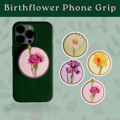 Birth Flower Popsockets