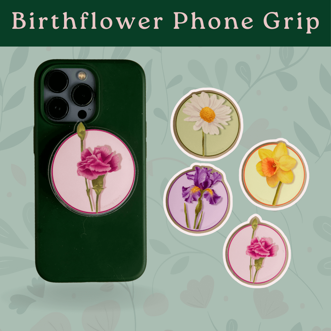 Birth Flower Popsockets - Image 1