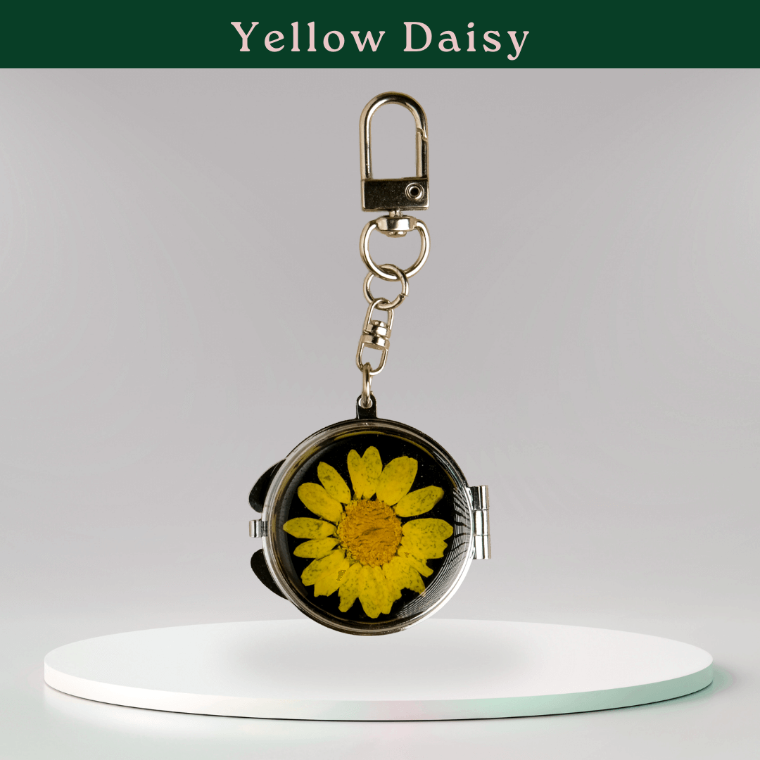 Forever Daisy Pocket Mirrors Round Heart Shapes - Image 7