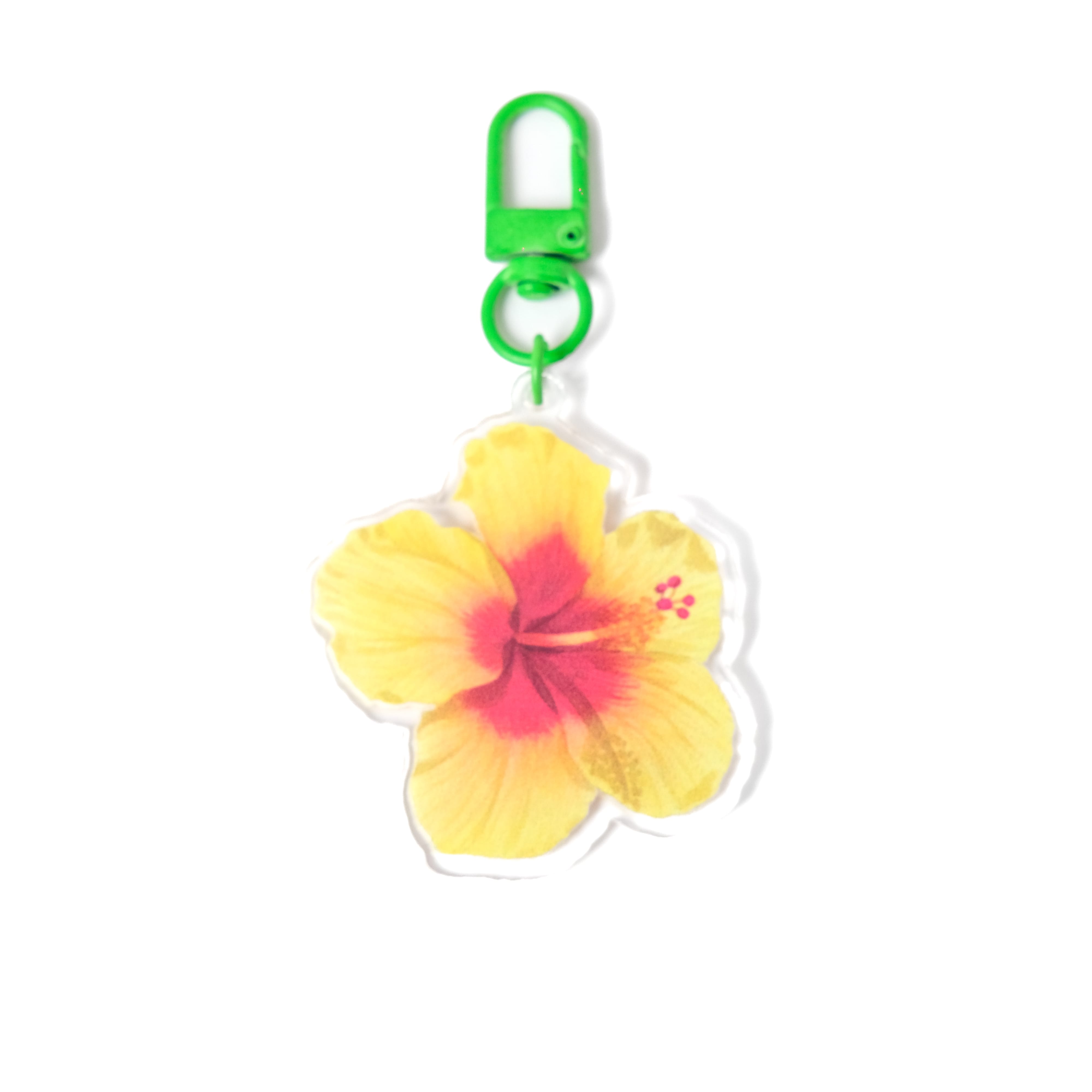 Summer Hibiscus Keychains - Image 4